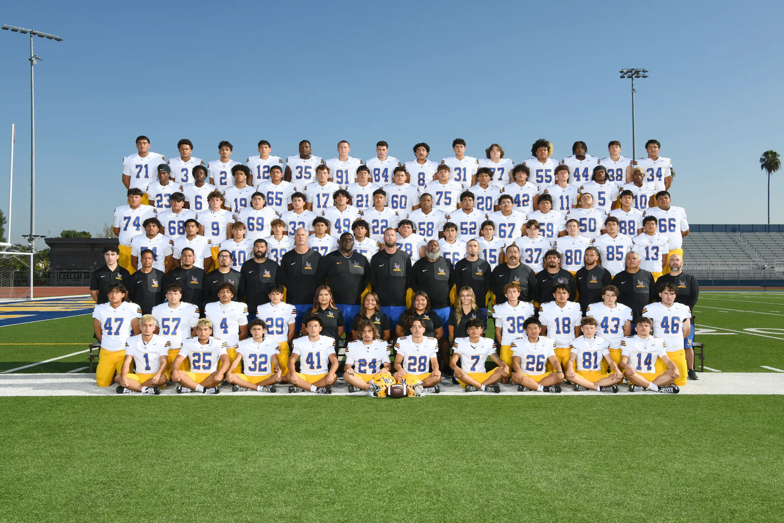 La Mirada Matadores Football Team 2026